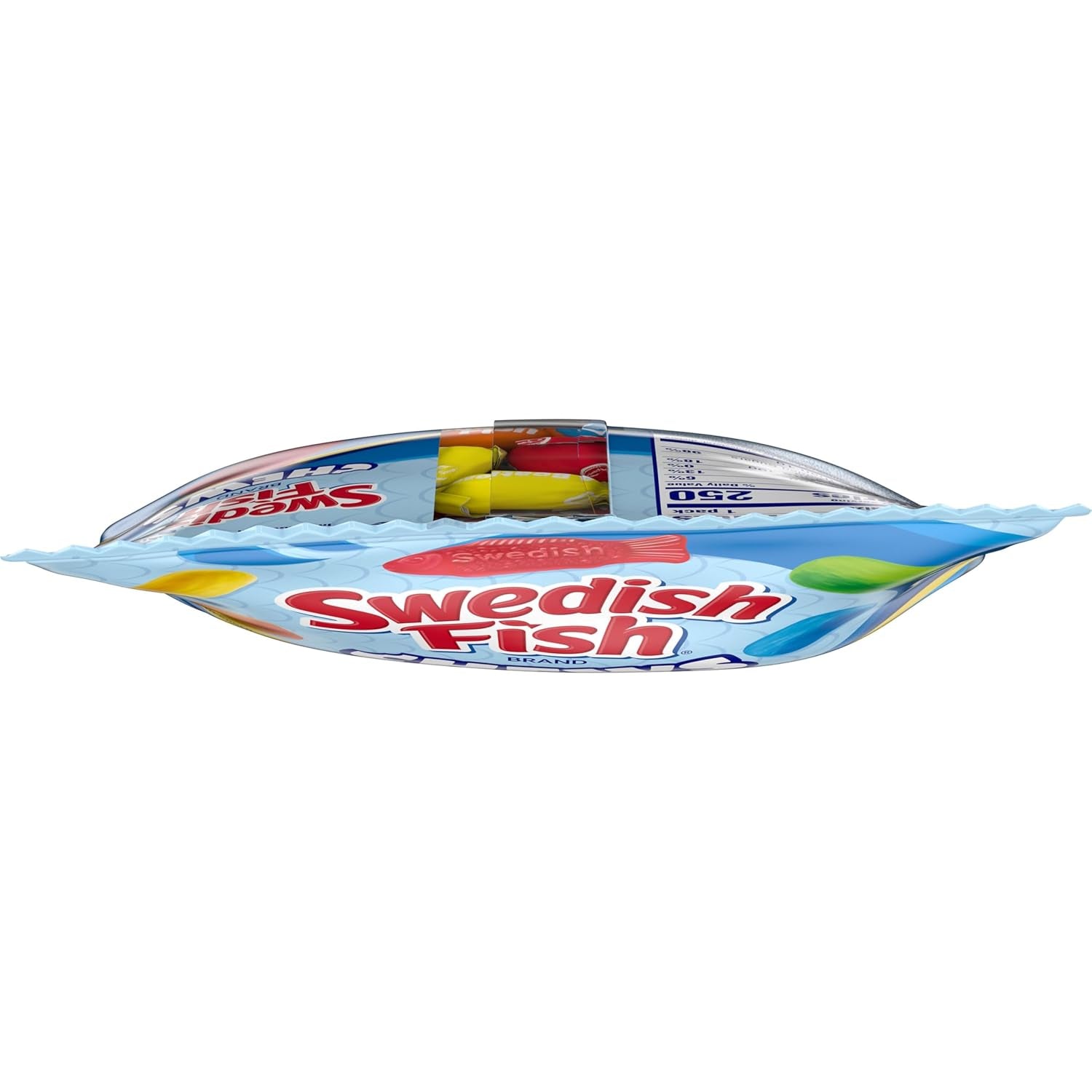 SWEDISH FISH Chews Soft & Chewy Candy, Bulk Candy, 12-2.12 Oz Bags