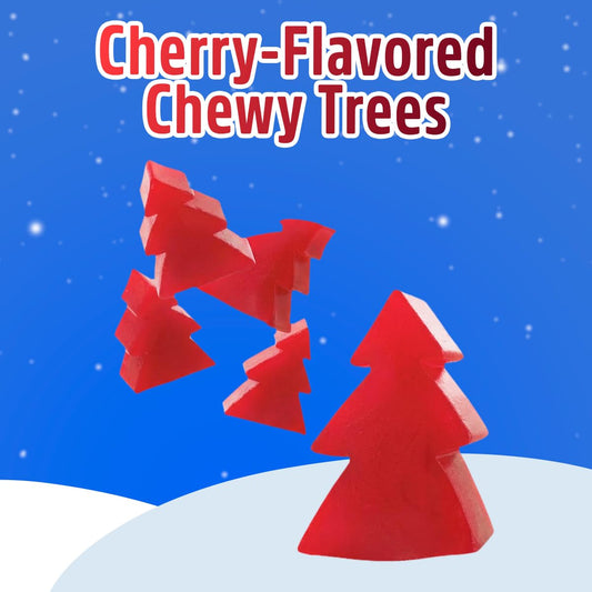 Christmas Chewy Candy, 1.1Lb Pack of Christmas Tree Candy Bulk