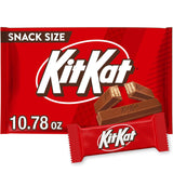 KIT KAT Milk Chocolate Wafer Snack Size, Easter Candy Bag, 10.78 Oz