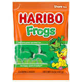 Haribo Gummi Candy, Frogs, 5 Ounce