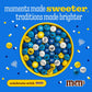 M&M'S Hanukkah Milk Chocolate Candy, Blue, Yellow, White, 2 Lb Bulk Bag