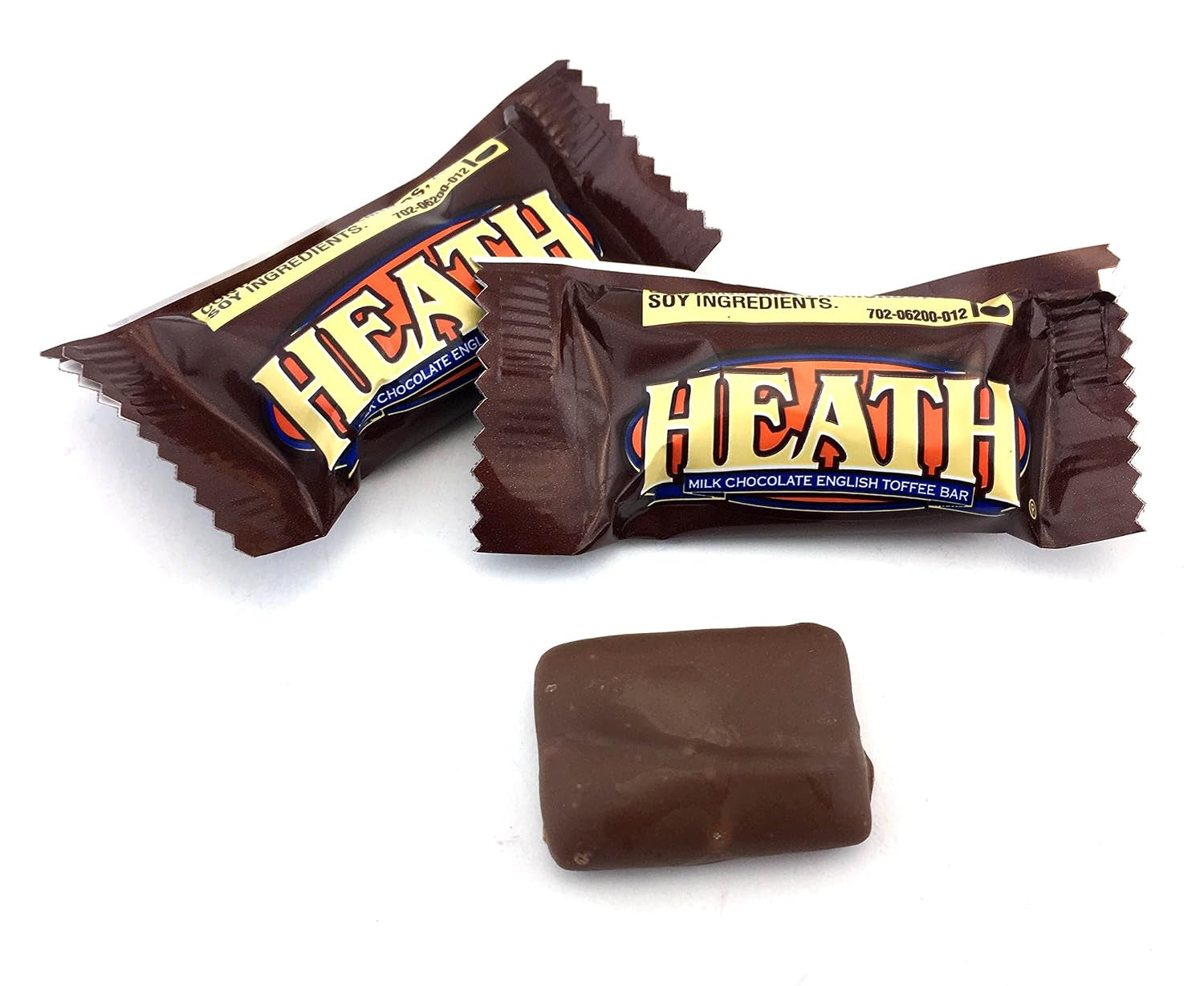 Heath Milk Chocolate English Toffee Bars Miniatures, 0.2-Ounce Bar (Pack of 3)