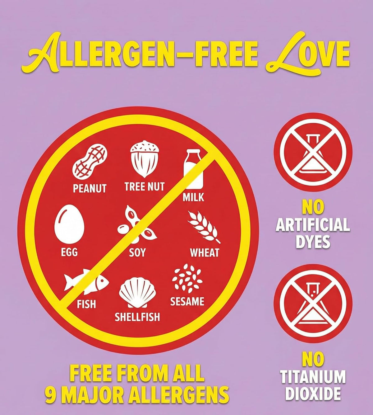 Valentine’s Day Heart Lollipops Candy 24 Pack – Dye Free, Fruity Sweet Love Pops