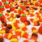 Autumn Mix Candy Corn with Pumpkins, Bulk Mellowcreme, 1 Lb