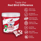 Red Bird Soft Peppermint Candy Mint Puffs, Individually Wrapped, 18 Oz Tub