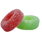 Fruidles Christmas Red and Green Jelly Wreaths Gummy, Gluten-Free, Fun & Festive Holiday Gummies Snacking (2 Pounds)