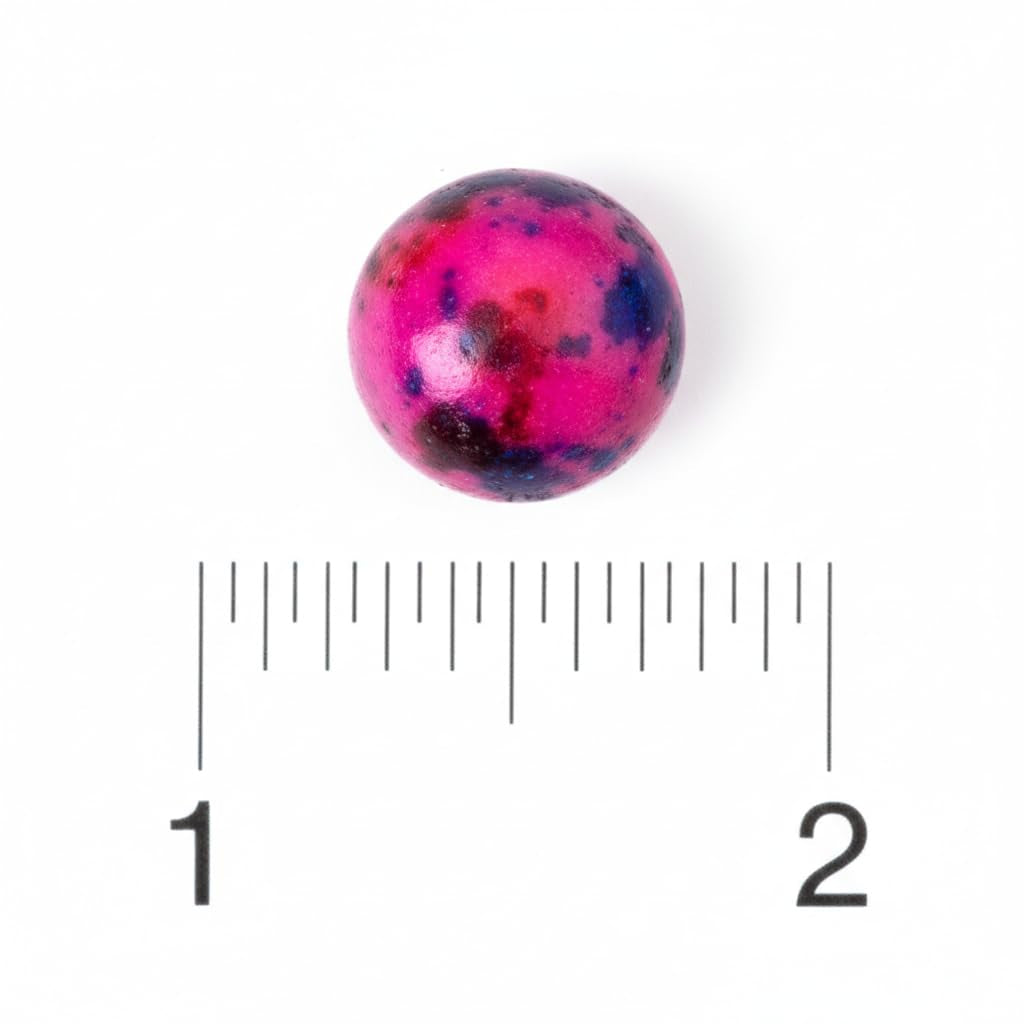 Sweetglob Jawbreaker with Candy Center Colorful Hard Candy Ball with Candy Core (1 Pound, 1 Inch)