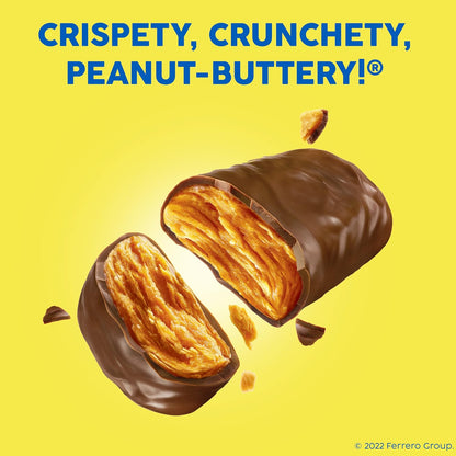 Butterfinger, Chocolatey, Peanut-Buttery, Fun Size Individually Wrapped Candy Bars, 6 Pack