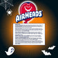Airheads, Mentos, Chupa Chups Halloween Spooky Candy Mix, 65 Count Bag