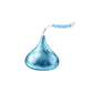 HERSHEY'S KISSES Milk Chocolate Candy Bulk Bag, Blue Foils, 60 Oz