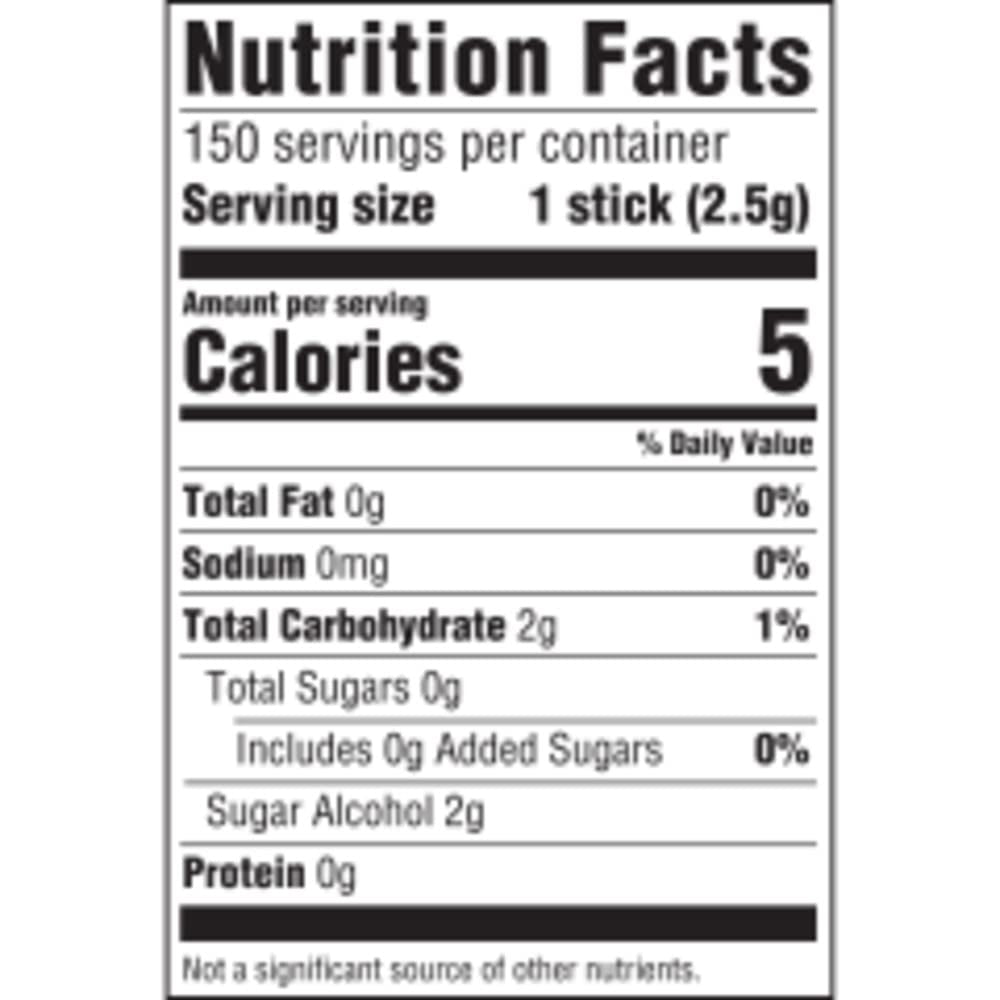 EXTRA Polar Ice Chewing Gum Packs, Sugar Free Gum in Bulk with Strong Mint Flavor for Freshening Breath, 15 Sticks (10 Pack)