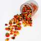 Autumn Mix Candy Corn with Pumpkins, Bulk Mellowcreme, 1 Lb
