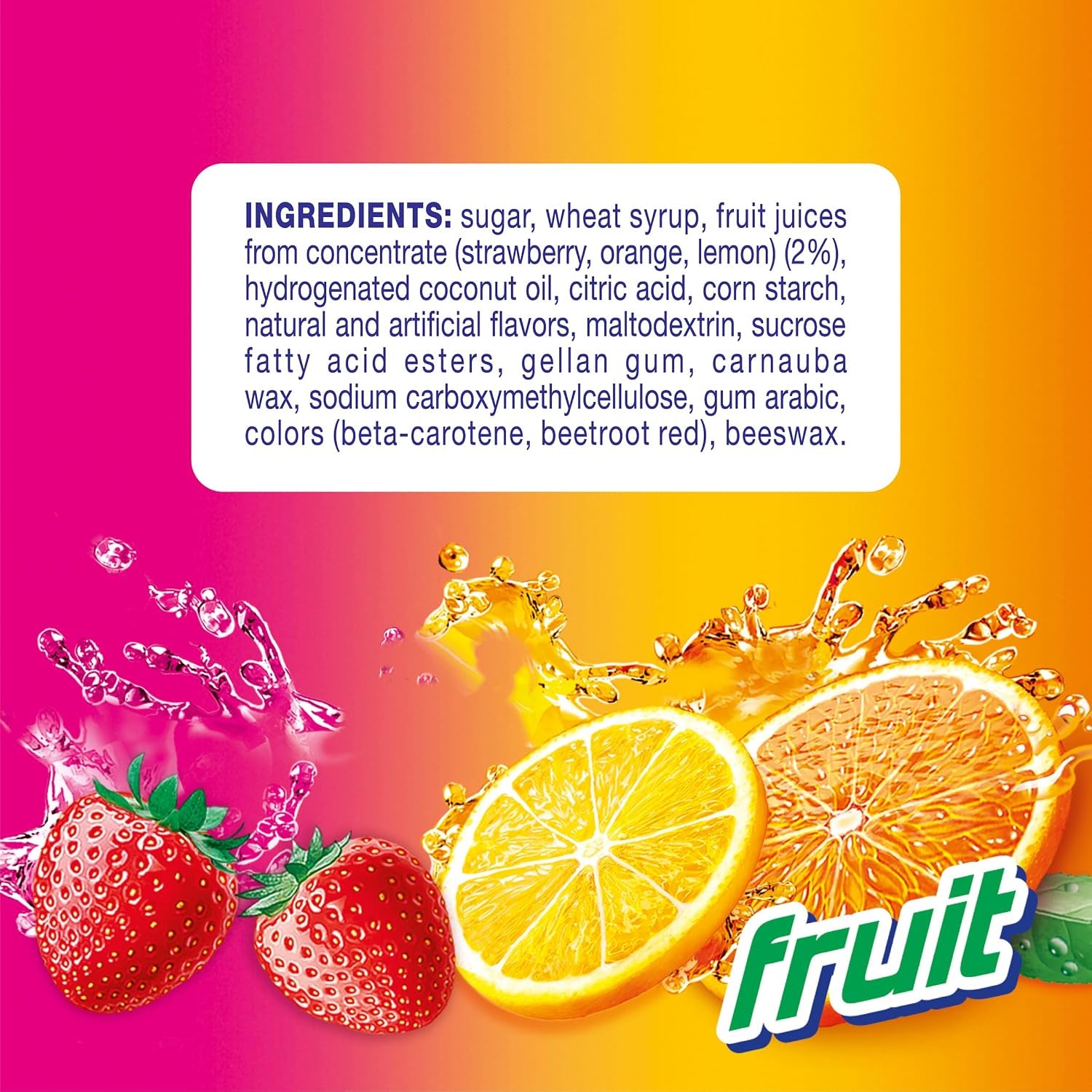 Mentos Fruit Chewy Mint Candy Roll, Mixed Fruit Flavors, 14 Pieces per Roll (Pack of 6) 