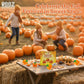 Pumpkin Candy 3D Ring Pops - 18 Individually Wrapped Suckers Bulk Pack - Thanksgiving Treats