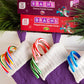Brach's Red and White Peppermint Candy Canes, Classic Candy Canes, Christmas Candy, 5.3 Oz, 12 Count