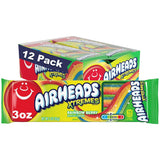 Airheads Xtremes Belts Candy, Chewy Candy Package, Rainbow Berry Fruit Flavor, 3 Ounces (12-Pack)