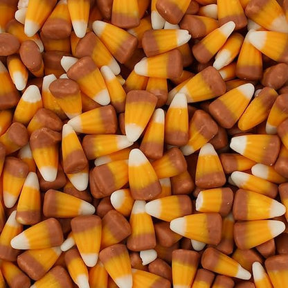 Caramel Flavored Candy Corn, Fall Harvest Autumn Mix Bulk Bag, 1 Lb