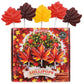 Autumn Leaf Lollipops, Thanksgiving and Fall Themed Candy, 24 Suckers