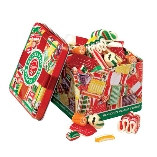 Hammond'S Candies - Old Fashioned Holiday Classics Mix Hard Candy in Decorative Tin