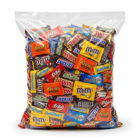 Chocolate Candy Variety Pack – Individually Wrapped Bulk Assortment of Fun Size Bars, Peanut Butter Cups & Chocolate Treats (2 Pounds)