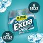 EXTRA Gum Polar Ice Sugarfree Mint Chewing Gum Mega Packs - 35 Count, 6 Pack