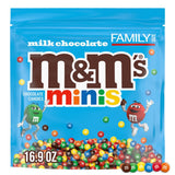 MINIS Milk Chocolate Candy Assortment, Family Size, 16.9 Oz Resealable Bulk Chocolate Candy Bag
