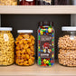 M&M's Milk Chocolate and Peanut Bulk Candy Jars, 48.5 Ounces Total (Pack of 2)