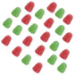 Fruidles Christmas Red and Green Spice Gummy Drops, Gluten-Free, Fun & Festive Holiday Gummies Snacking (2 Pounds)