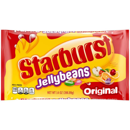 STARBURST Original Jelly Beans Candy, 14 Ounce Bag, Summer Road Trip Essentials