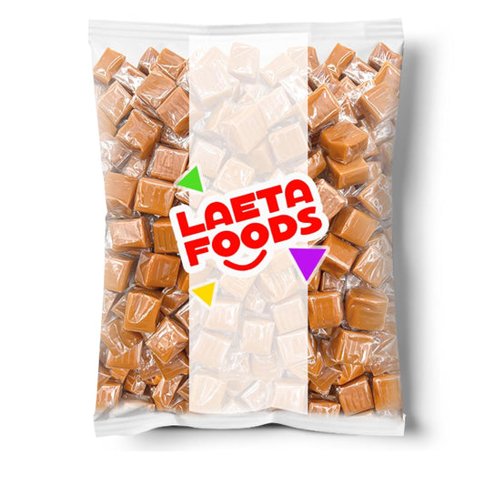 Caramel Cubes Candy | 2 Pound Bag | Individually Wrapped Classic Chews - Approx. 130 Count