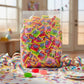 Jollyrancher Lollipops Bulk 125 Pieces - Bulk Candy Individually Wrapped Jolly Ranchers Lollipops Flat - 2 Pounds