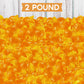 Butterscotch Hard Candy Discs Bulk 2Lb Holiday Candies - Individually Wrapped Butter Scotch Candies