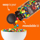 M&M'S Milk Chocolate Bulk Candy Jars, Assorted Chocolate Candies, Party Size Bulk, 25.5 Ounces Each (Pack of 2)