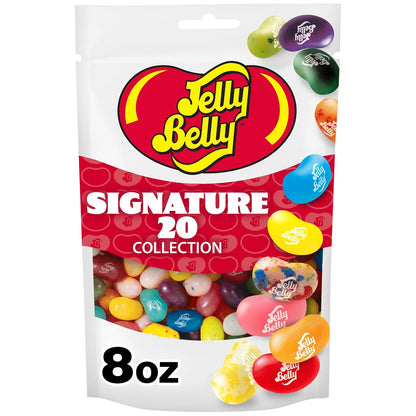 Jelly Belly Signature 20 Collection Jelly Beans - 8 Oz Pouch Bag