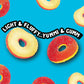 Trolli Peachie O'S Sour Gummy Rings Candy, Bulk Bag, 5 Lb