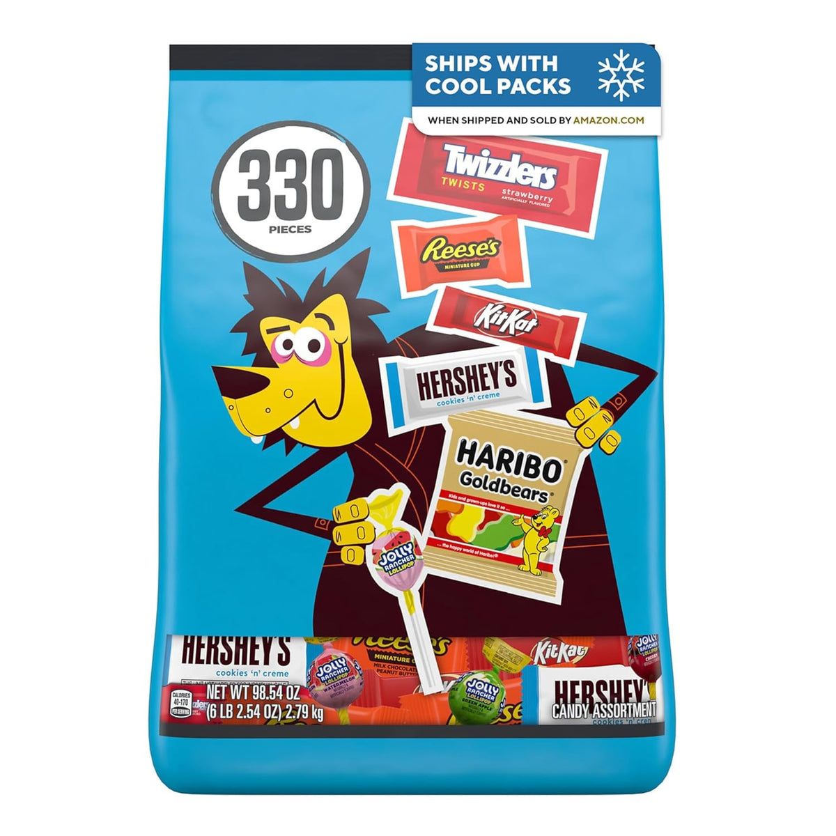 Hershey Assorted Halloween Chocolate and Candy Variety Pack, 98.54 Oz