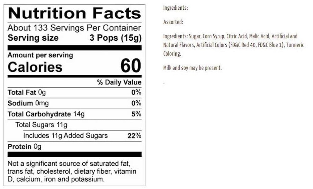 Charms Mini Pops Lollipops, Assorted Flavors, 400 Count (Pack of 1)