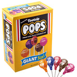 Tootsie Roll Tootsie Pops Giant Size, Assorted Flavors, 72 Count