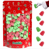 Fruidles Christmas Red and Green Spice Gummy Drops, Gluten-Free, Fun & Festive Holiday Gummies Snacking (2 Pounds)