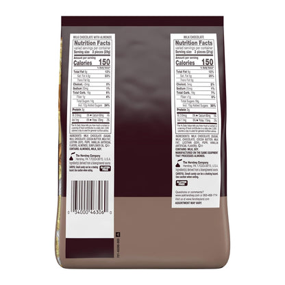 HERSHEY'S NUGGETS Assorted Chocolate Candy Variety Party Pack, 26 Oz