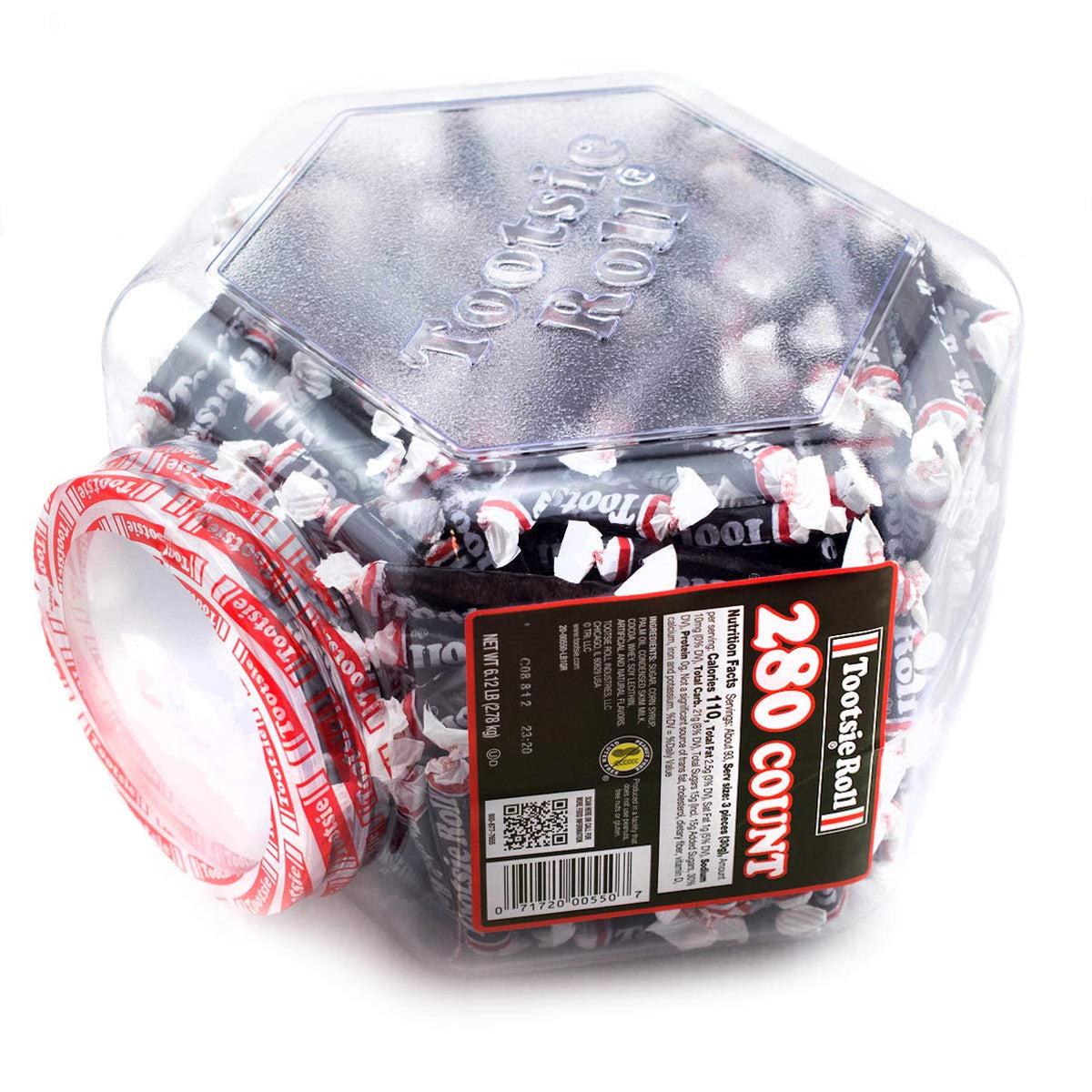 Tootsie Roll 280-Count Tub, Chocolate
