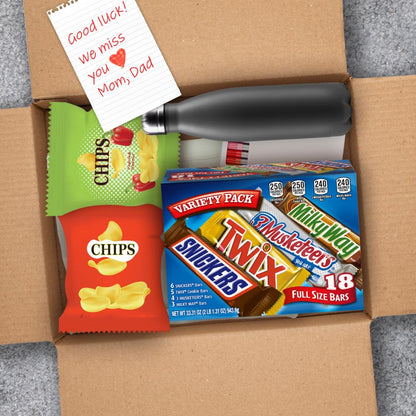 SNICKERS, TWIX, MILKY WAY & 3 MUSKETEERS Individually Wrapped Variety Pack Full Size, 18 Bars