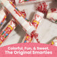 Smarties Candy Bulk Rolls Original Flavor, Classic Sweetness from Family Owned Company since 1949, 1 lb Bag