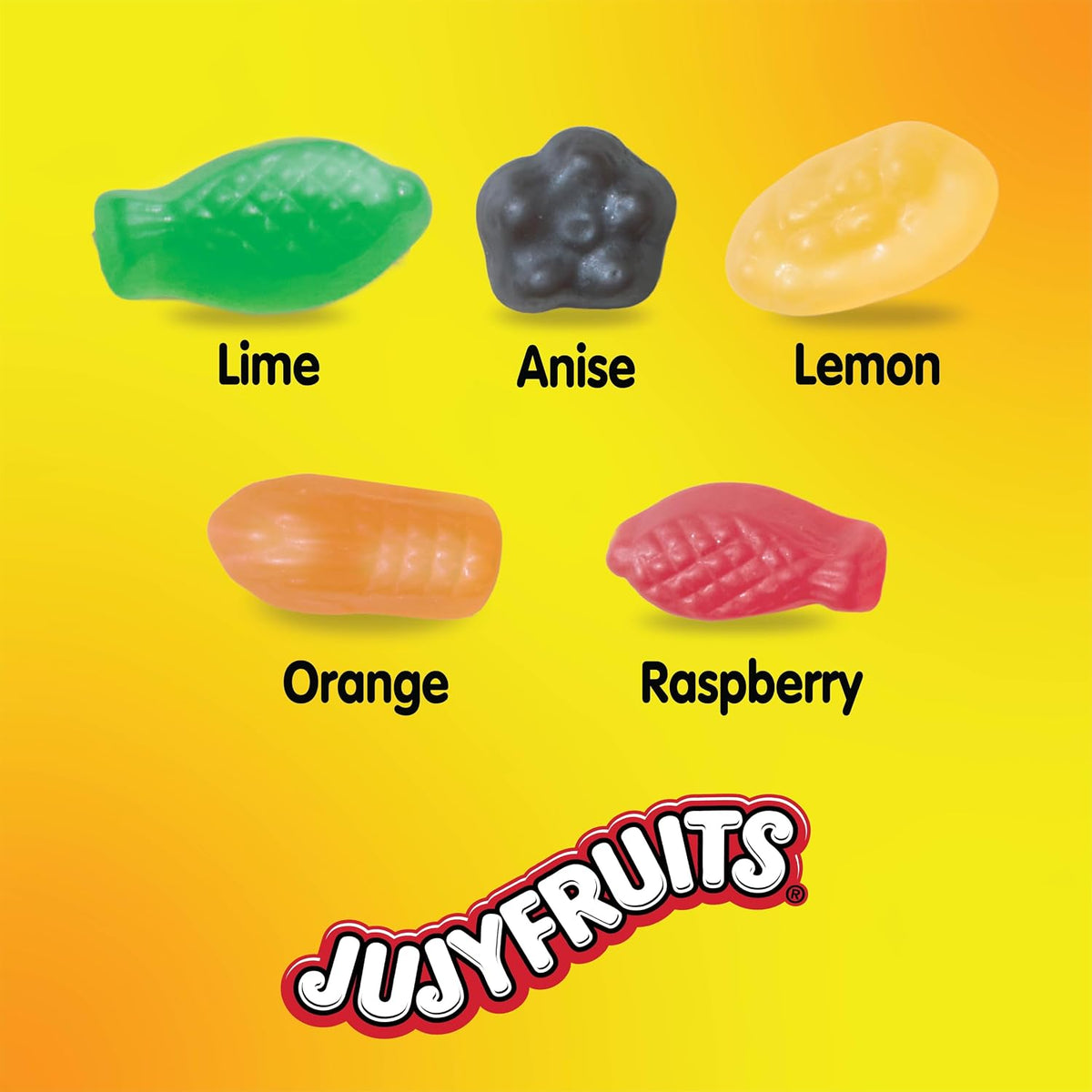 Jujyfruits Assorted Gummy Candy, Fruity Flavors, Theater Box, 5 Oz, 12 Ct