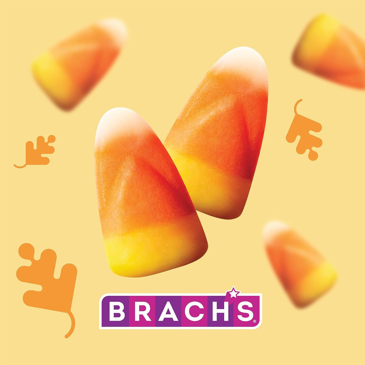 Brach'S Halloween Classic Candy Corn, Trick or Treat Pouches, 30 Oz, 60 Ct