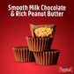 Peanut Butter Miniature Cups, 2Lb Pack of Peanut Butter Cups Bulk, Perfect Reescups 