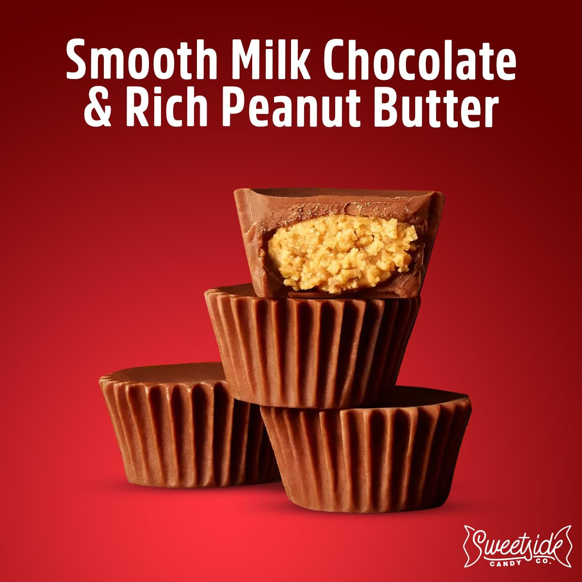 Peanut Butter Miniature Cups, 2Lb Pack of Peanut Butter Cups Bulk, Perfect Reescups 