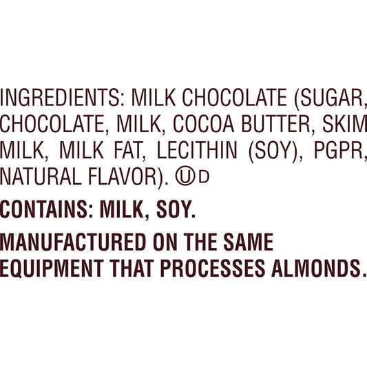 HERSHEY'S Milk Chocolate XL, Candy Bar, 4.4 Oz (16 Pieces)