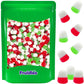 Fruidles Christmas Juju Jelly Drops, Delicious Gummy Candy, Gluten-Free, Fun and Festive Holiday Snacking (Half-Pound)