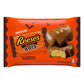 REESE'S Milk Chocolate Peanut Butter Snack Size Bats, Candy Bag, 9.6 Oz